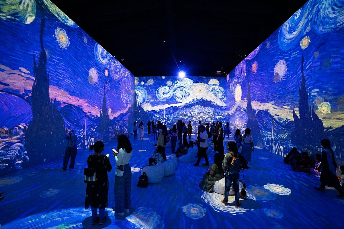 The Real Van Gogh Immersive Experience, a digital art exhibition