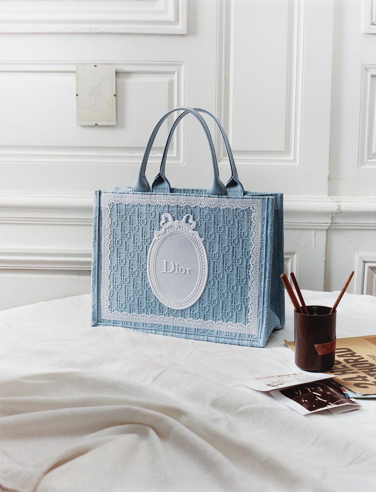 Dior's Jonathan Anderson brings back royal medallion motif for V Day