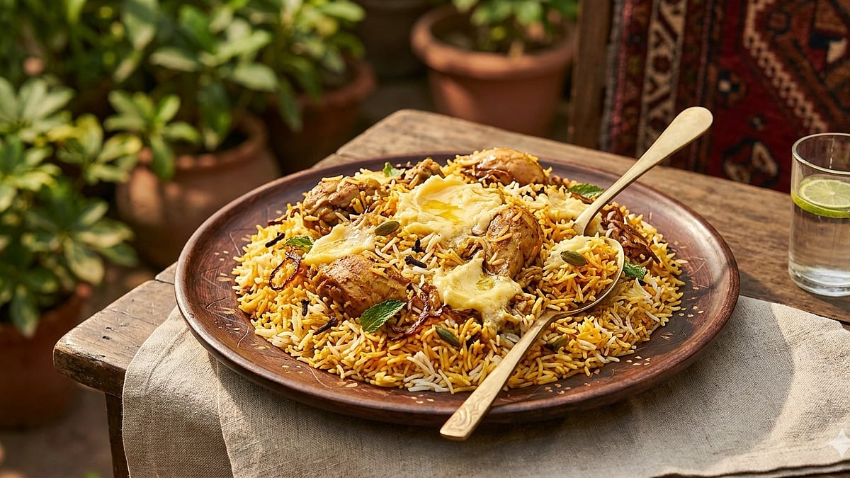 Chef Naman Gulati turned biryani into a spicy, aromatic spread