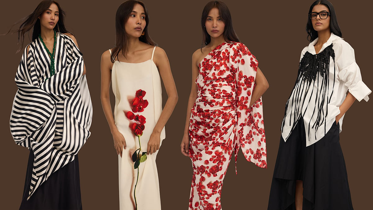 Tech Label Designs Kolkata label REIK’s new edit displays contrasts without apology