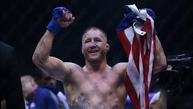 Justin Gaethje is the 2026 MMA Fighter of the Midyear