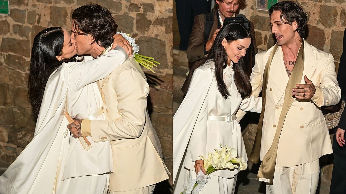 Bind Rope Dove Cameron and Damiano David tie the knot at a Tuscan estate