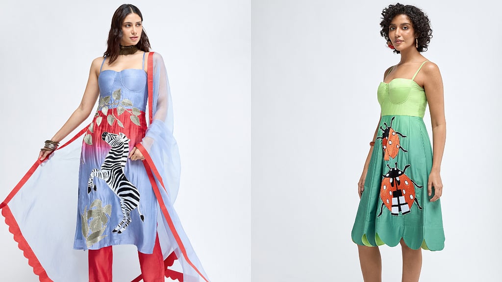 Prash & Ki’s Playful Take on Kalamkari Art in Modern Silhouettes
