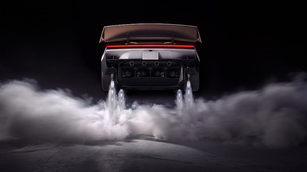 Tesla Roadster drives upside down and takes flight in shocking demo