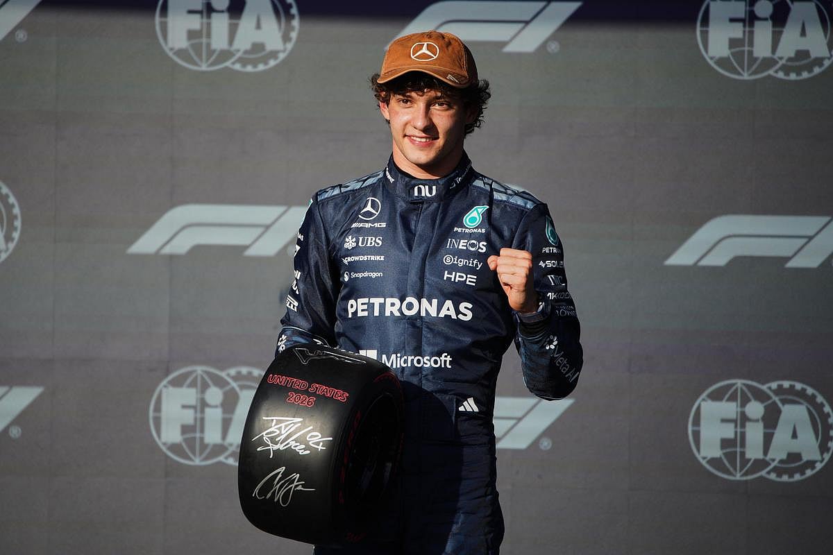 2026 F1 US GP Qualifying Results: Kimi Antonelli Takes COTA Pole