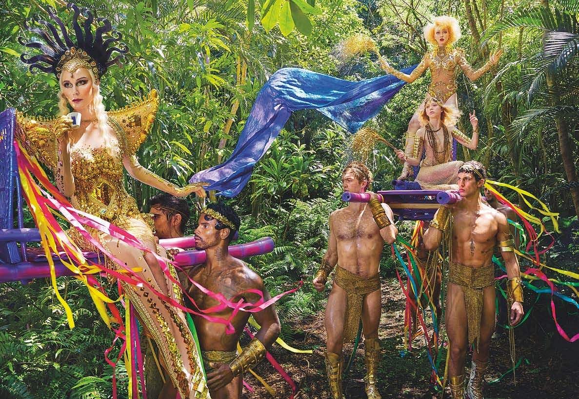 Earth CelebrAction: David LaChapelle's shoots for Lavazza 2020