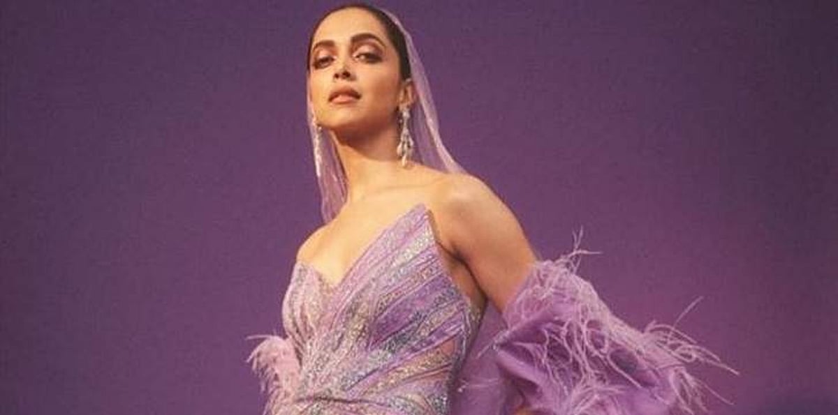 deepika purple dress Deepika Padukone turns heads in purple Alex Perry dress at #Davos2020