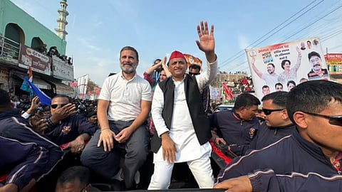 Rahul Gandhi - Akhilesh Yadav 