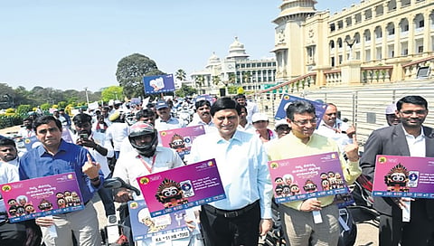ವಿಶೇಷ ಚೇತನರ ಬೈಕ್​ ಜಾಥಾ
