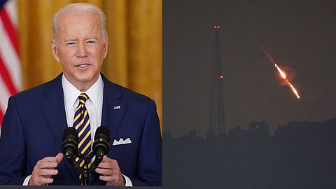 Joe Biden condemns Irans attack 