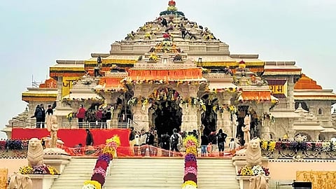Modi to hoist 21-foot flag atop Ram temple on November 25