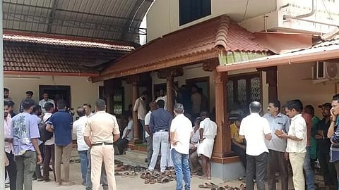 High drama unfolds at MLA Harish Poonjas residence