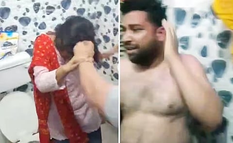 ಮಹಿಳೆಗೆ ಥಳಿತ
