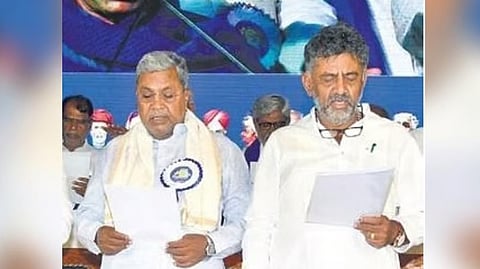 ಸಿಎಂ ಸಿದ್ದರಾಮಯ್ಯ, ಡಿಸಿಎಂ ಡಿ ಕೆ ಶಿವಕುಮಾರ್ 