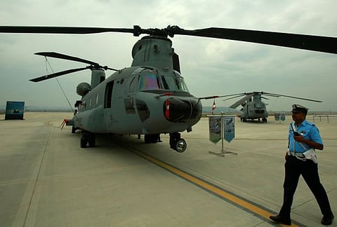 Chinook chopper
