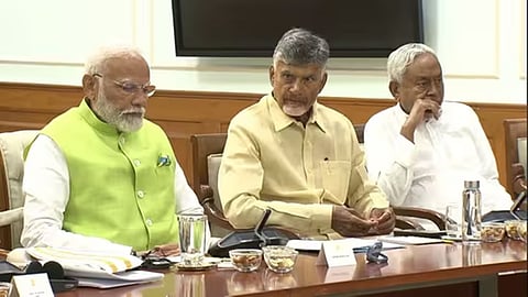 ಮೋದಿ - ಚಂದ್ರಬಾಬು ನಾಯ್ಡು - ನಿತೀಶ್ ಕುಮಾರ್
