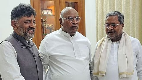 Dk Shivakumar, Kharge And Siddaramaiah