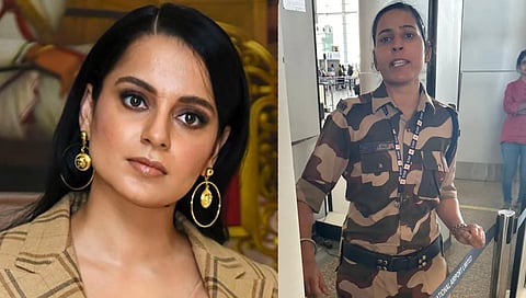ಕಂಗನಾ ರಣಾವತ್ - ಸಿಐಎಸ್‌ಎಫ್ ಮಹಿಳಾ ಪೇದೆ