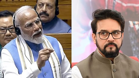 Prime Minister Narendra Modi- Anurag Thakur 
