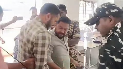 ಮಾಜಿ ಸಚಿವ ಬಿ ನಾಗೇಂದ್ರ ಬಂಧನ ಸಂದರ್ಭ