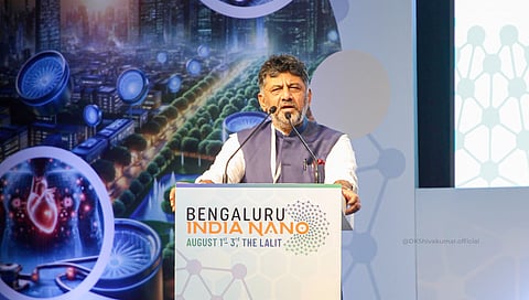 ಬೆಂಗಳೂರು ಇಂಡಿಯಾ ನ್ಯಾನೋ ತಂತ್ರಜ್ಞಾನ ಸಮ್ಮೇಳನದಲ್ಲಿ ಡಿ.ಕೆ ಶಿವಕುಮಾರ್