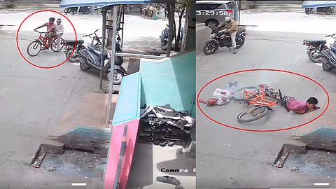 Two students caught between live wires hanging on streets of Kadapa