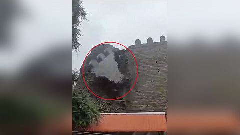 Malkhed Rashtrakuta Fort collapsed