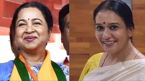 ಹಿರಿಯ ನಟಿಯರಾದ ರಾಧಿಕಾ ಶರತ್‌ಕುಮಾರ್ ಮತ್ತು ಮಾಲಾ ಪಾರ್ವತಿ