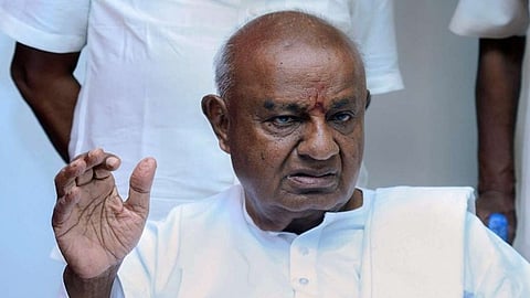 Former Prime Minister HD Deve Gowda