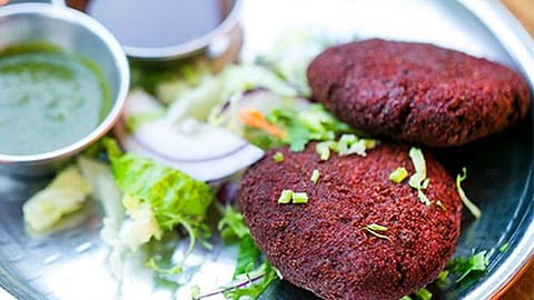 Beetroot kebab