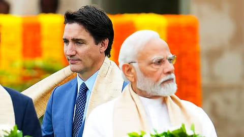 Justin Trudeau-Narendra Modi