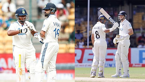 2nd Most runs in a days play in India