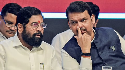 Eknath Shinde and Devendra Fadnavis 