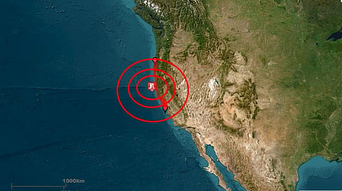 Earthquake Hits US California