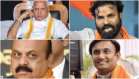 BSY, Sriramulu, Bommai, Dr Sudhakar 