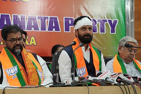 C T Ravi in press meet 