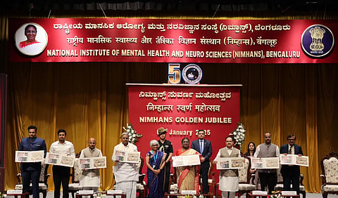Golden jubilee celebration of NIMHANS 