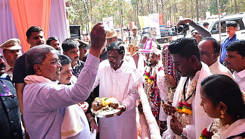 CM Siddaramaiah wishes to new Couples