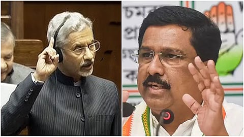 MEA S Jaishankar- Karnataka MP Nasir Hussain 
