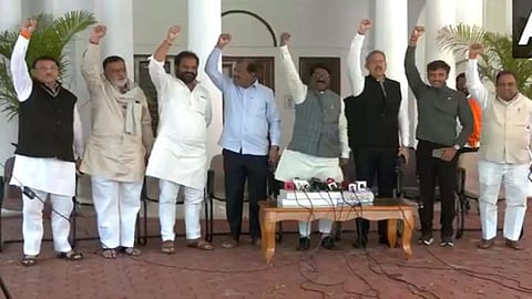 Eight Shiv Sena-UBT MPs 