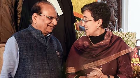 Delhi LG- former CM Atishi
