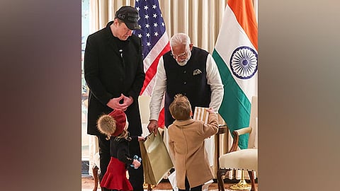 Elon Musk- Modi