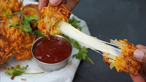 Onion Cheese Pakora 