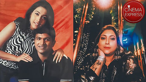 Rakshitha with Puneeth
