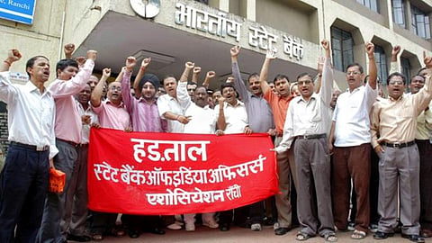 Banks strike