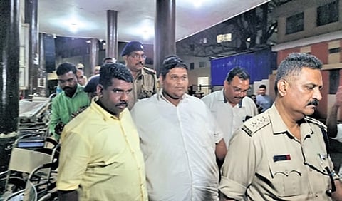 MES leader Shubham Shelke arrested.