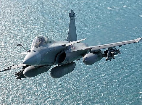Rafael fighter jet 