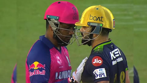 IPL 2025: RR ವಿರುದ್ದದ ಪಂದ್ಯದಲ್ಲಿ ಅರ್ಧಶತಕ; ಹೃದಯ ಬಡಿತ ಪರೀಕ್ಷಿಸುವಂತೆ ಸಂಜು ಸ್ಯಾಮ್ಸನ್‌ಗೆ ಹೇಳಿದ ವಿರಾಟ್ ಕೊಹ್ಲಿ!