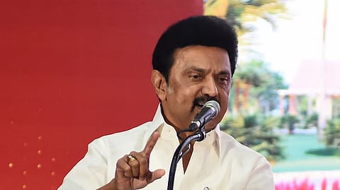 M K Stalin 