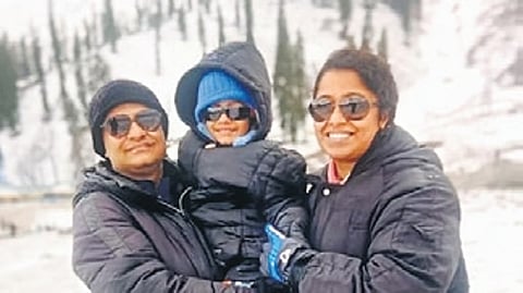 Bharath Bhushan Family 
